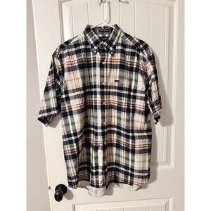 Ivy Crew Classics Plaid Button Down Shirt Wrinkle Resistant Mens Size Large NWOT